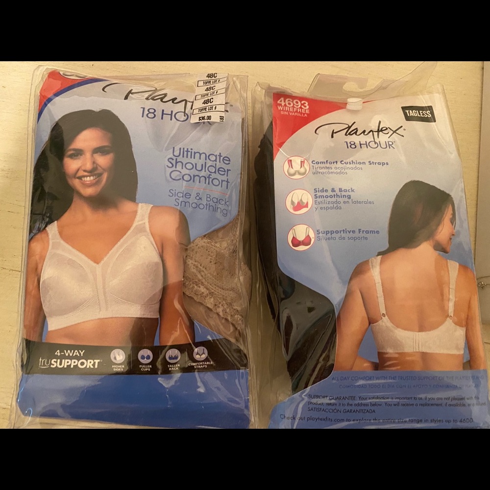 Playtex bras